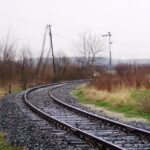 Sellye: a középrigóci elágazás, látszik a bejárati jelző