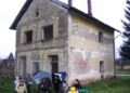 Kémes: a felvételi épület (romjai)