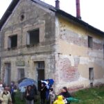 Kémes: a felvételi épület (romjai)