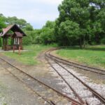 Az almamelléki delta, benne a vonatváró