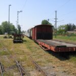 A GV 5710 kicsit közelebbről, majd visszatekintés a tárolóvágányokra