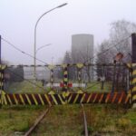Kapu a nagyatádi konzervgyár iparvágányán (készítette: Gálovics Márk, 2006.)
