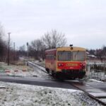Bzmot 237 a Somogyszob, Segesd felé vezető közút nagyatádi átjárójában (készítette: Gálovics Márk, 2007.)