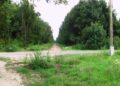 A Simongát felé vezető nyomvonal a Göröndi út néhai átjárójából nézve (készítette: Csuka Barna, 2006.)