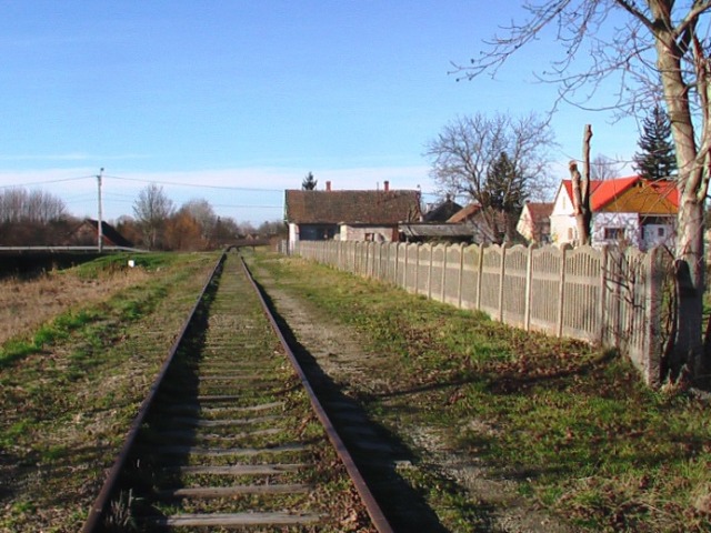 A rövidke cérnagyári iparvágány (készítette: Csuka Barna, 2007.01.13.)