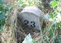 A Kaposmérő és Kaposdada közti 23-as szelvénykő (2007.06.17.)