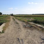 Kisebb híd a sínszálakat máig megőrző útátjáró mellett (2007.08.01.)