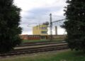 Gyékényes: a vasútállomás irányítótornya (2007.09.08.)