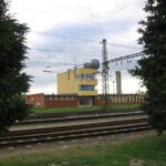 Gyékényes: a vasútállomás irányítótornya (2007.09.08.)
