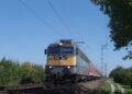 Gyékényes: V43 1071 érkezik személyvonatával Dombóvár felől (készítette: Gálovics Márk, 2007.09.23.)