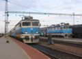 Gyékényes: a kaproncai személy és a Prágától Splitig közlekedő Jadran nemzetközi gyors 2007.07.09-én