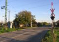 Zákány felől Gyékényes felé nézünk, balra található a bányató