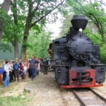 Karácsony üzemel. Gőzvontatású különvonat koradélután, a cél Baláta megállóhely, ahonnan toltmenetben tért vissza a vonat Kaszóba