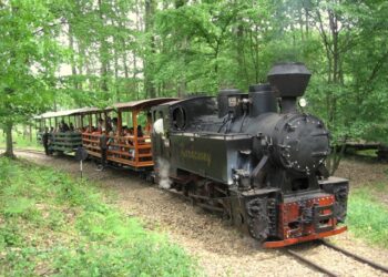 Karácsony üzemel. Gőzvontatású különvonat koradélután, a cél Baláta megállóhely, ahonnan toltmenetben tért vissza a vonat Kaszóba