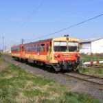 Marcalitól északra: Bzmot 232 érkezik Tapolcáról (készítette: Gálovics Márk, 2008.04.05.)