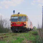 A Somogyszobról érkező Bzmot 232 Marcali bejáratánál