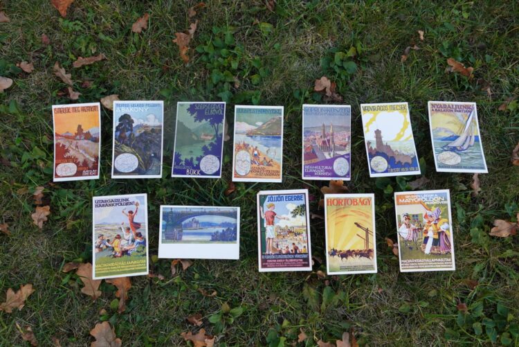 képeslapok, Országos Széchenyi Könyvtár